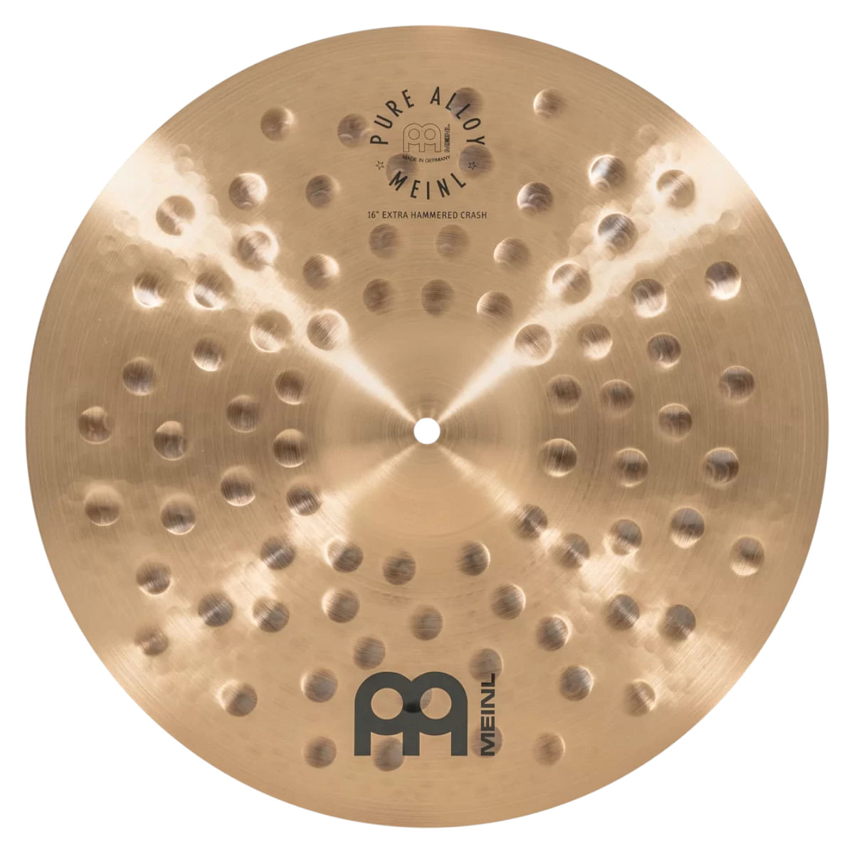 Meinl, Cymbals, Pure Alloy, Extra Hammered Crash - 16" (15cm) PA16EHC