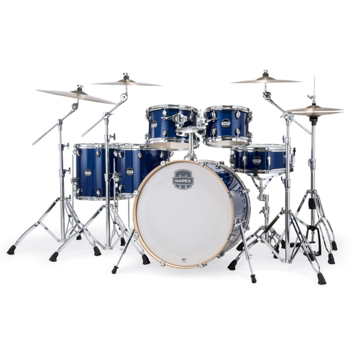 Mapex, Drum Set, Mars Maple, 5 pcs, Hybrid, SHELL PACK -Midnight Blue MM529SFOD