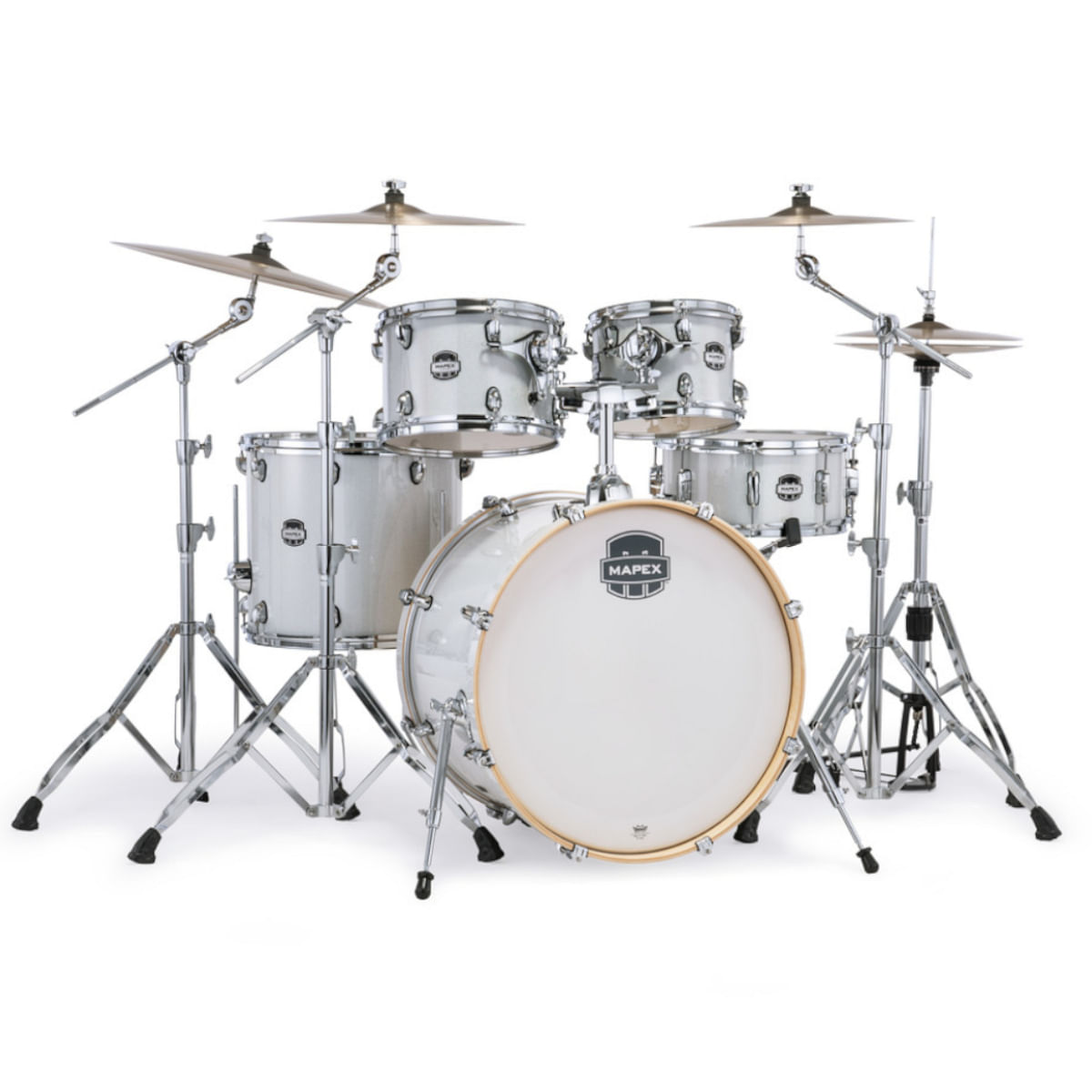 Mapex, Drum Set, Mars Birch, 5 pcs, Hybrid, SHELL PACK -Diamond Sparkle MA529SFDT