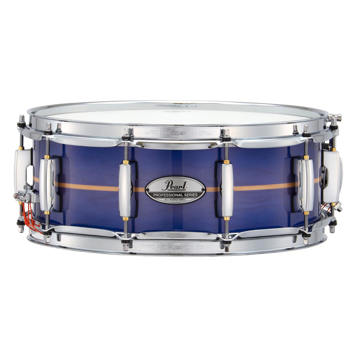 Pearl, Snare Drum, PMX, 14"(36cm) x 5"(13cm) -Royal Blue Burst Stripe PMX1450S/C (764)