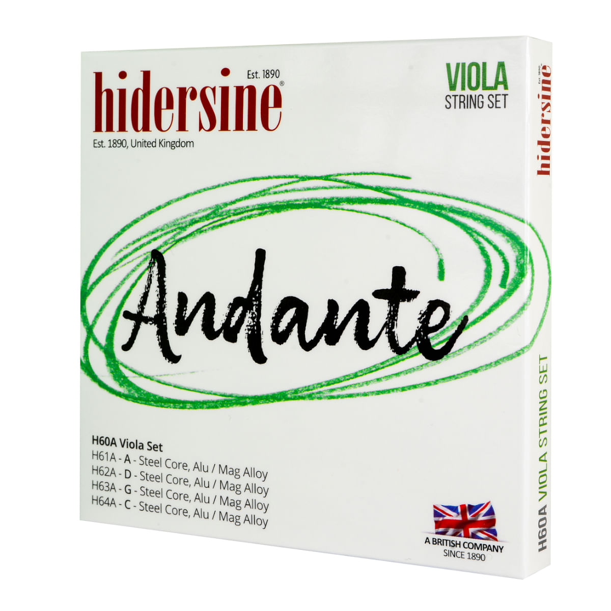 Hidersine, Viola String, Andante -Set H60A
