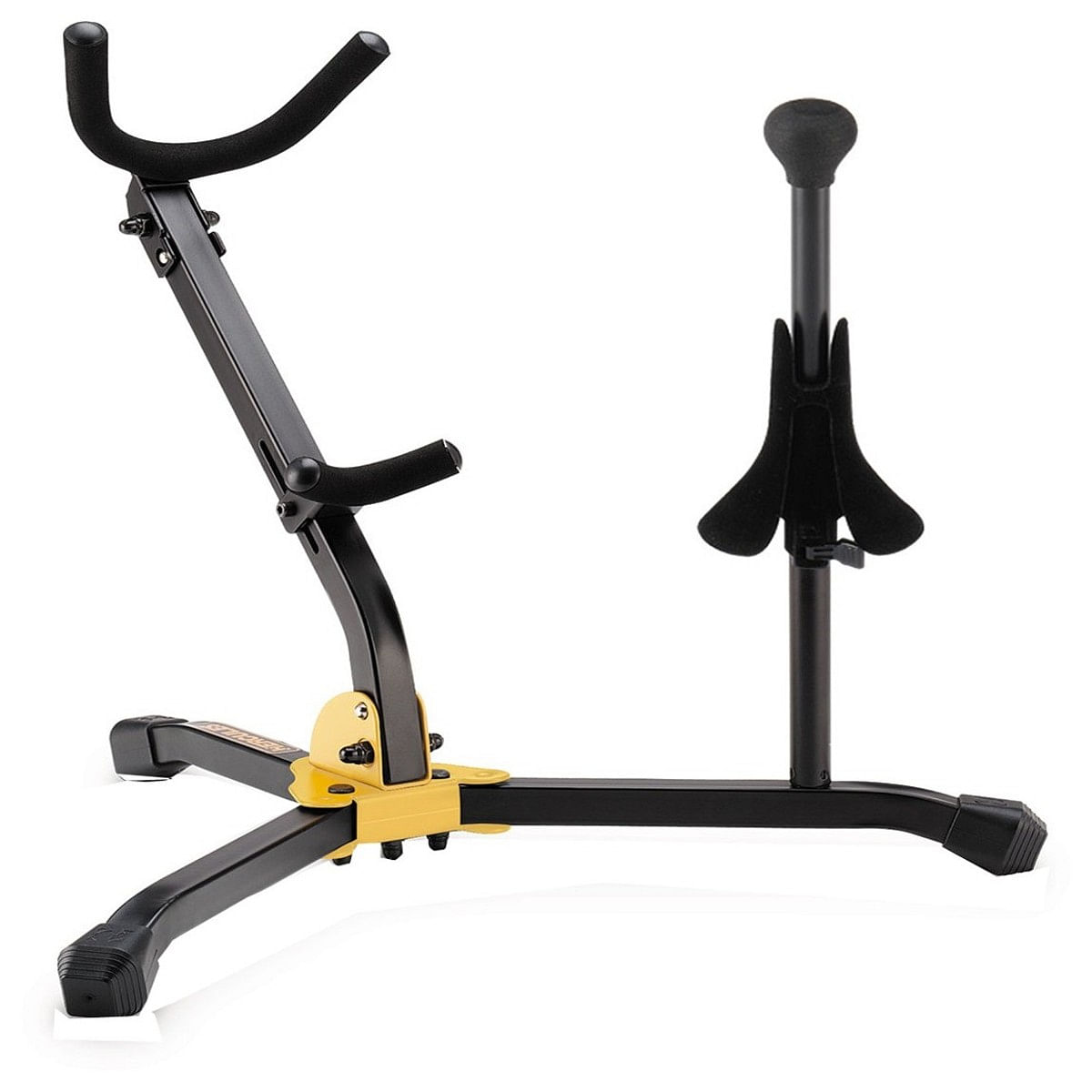 Hercules, Alto/Tenor and Soprano Saxophone Stand with Bag DS533BB