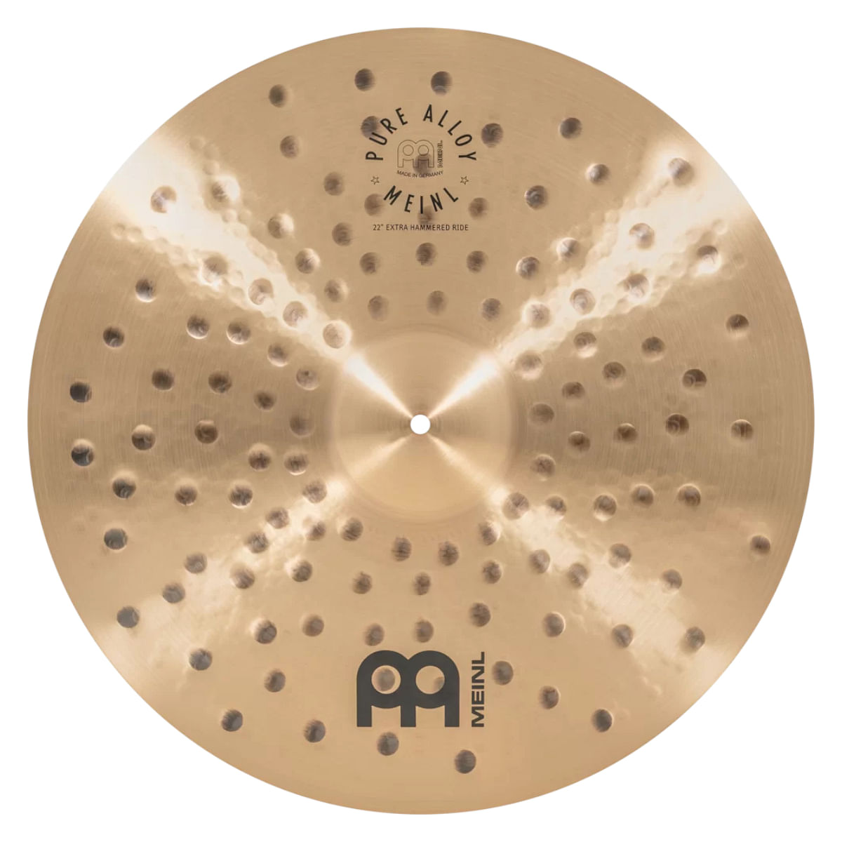 Meinl, Cymbals, Pure Alloy, Extra Hammered Ride - 22" (56cm) PA22EHR