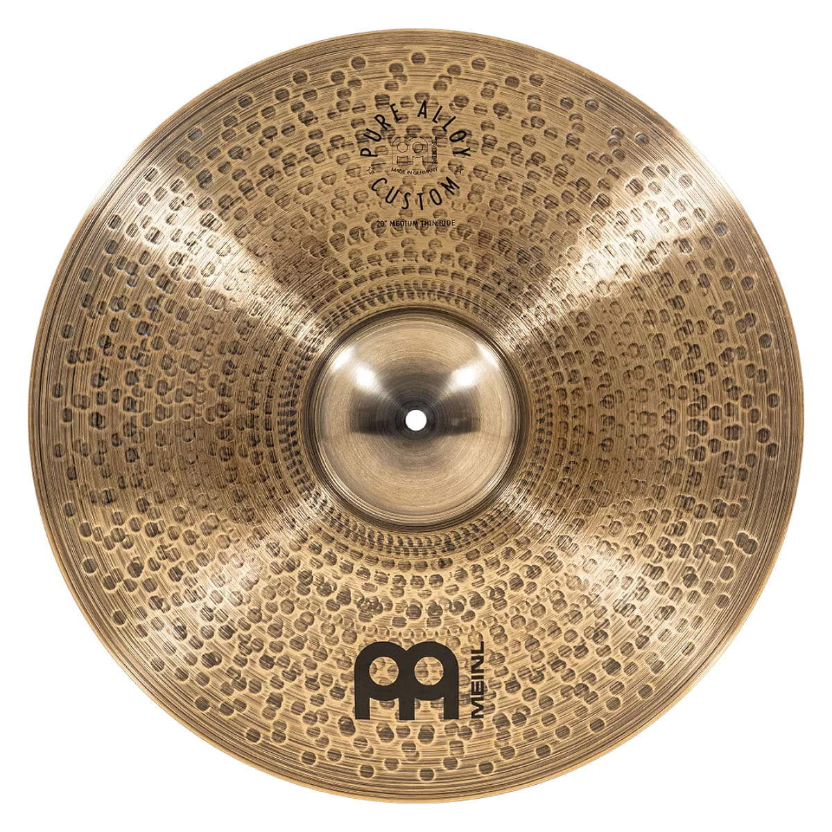 Meinl Cymbals, Pure Alloy Custom, 14"(36cm)HH 16"(41cm) Cr 18"(46cm) Cr 20"(51cm) R -Set PAC14161820