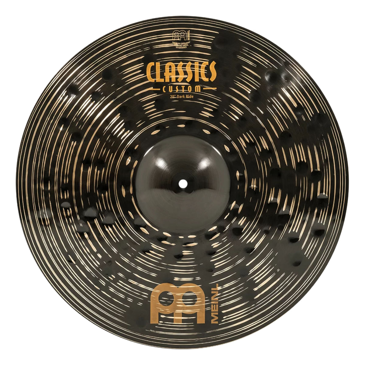 Meinl Cymbals, Classics Custom Dark, 14"(36cm)HH 16"(41cm) Cr 18"(46cm) Ch 20"(51cm) Rd -Set CCD-CS1