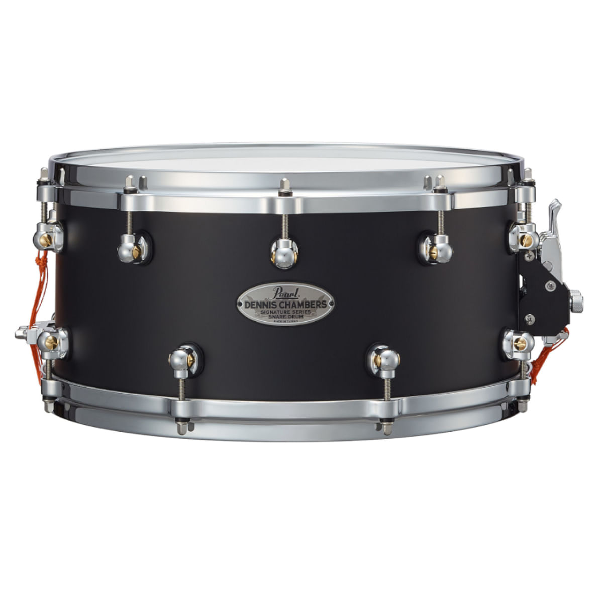 Pearl, Snare Drum, Dennis Chambers, 14"(36cm) x 6.5"(17cm) -Matte Black DC1465S/C (119)