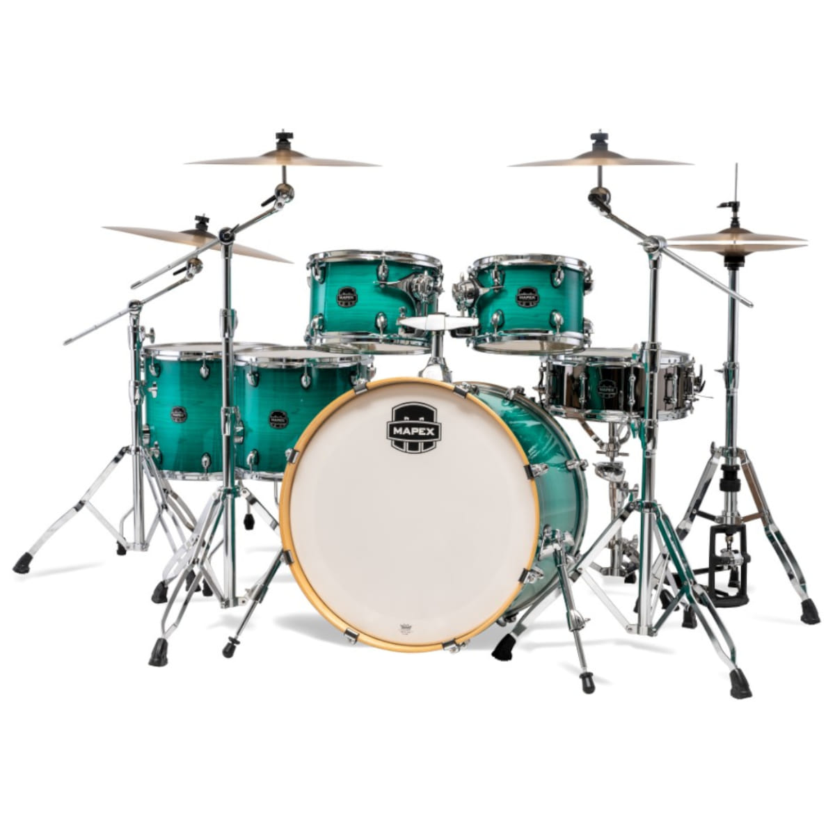 Mapex, Drum Set, Armory Series, 6 pcs Hybrid SHELL PACK -Jade